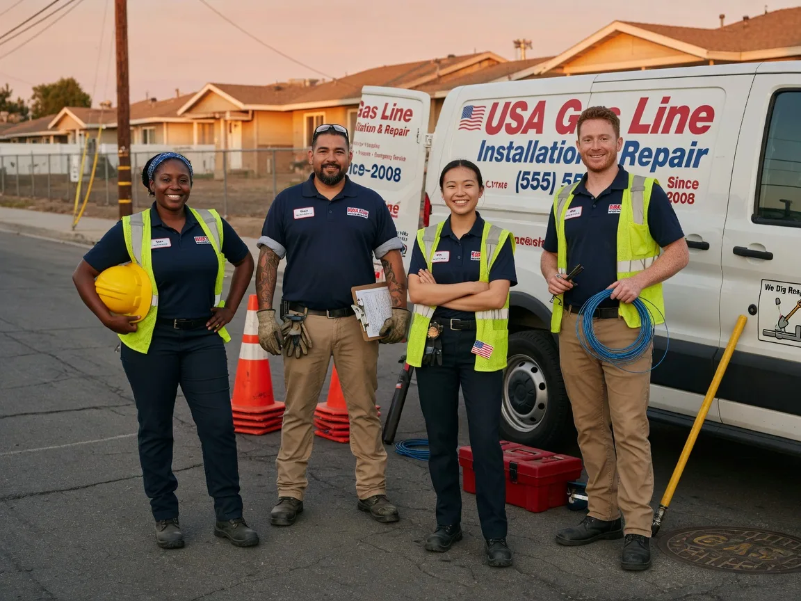 Gas Line Installation company in Helvetia, WV